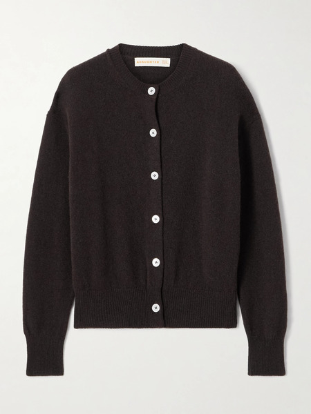  &daughter - Ada Wool Cardigan - Chocolate 