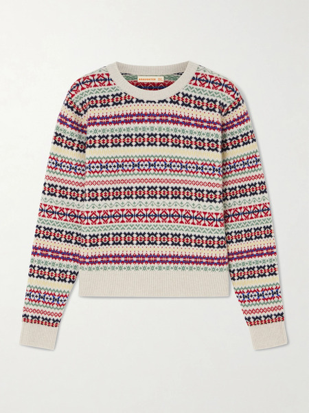  &daughter - Fair Isle Wool Sweater - Multi 