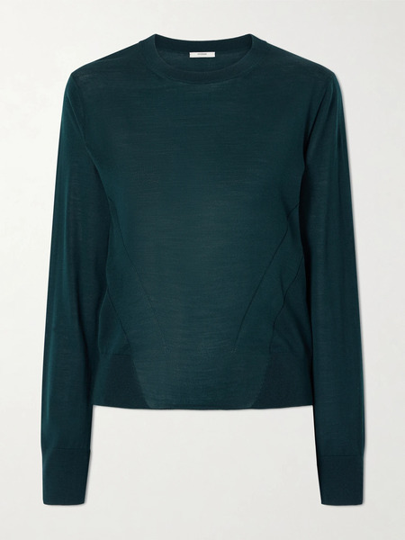  Fforme - Mitchell Wool Sweater - Forest Green 