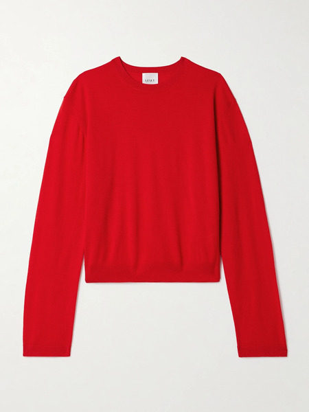  Leset - James Wool Sweater - Red 