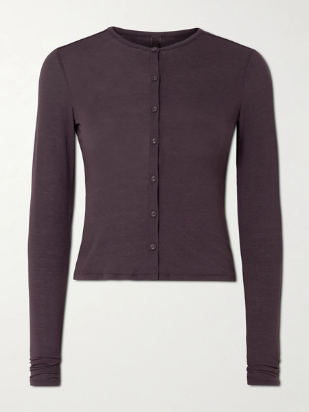 Skims - Sheer Modal-blend Cardigan - Phoenix 
