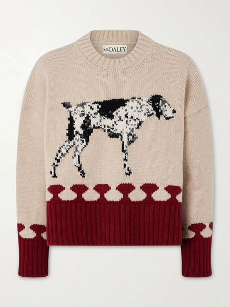  S.s. Daley - Intarsia-knit Wool Sweater - Multi 