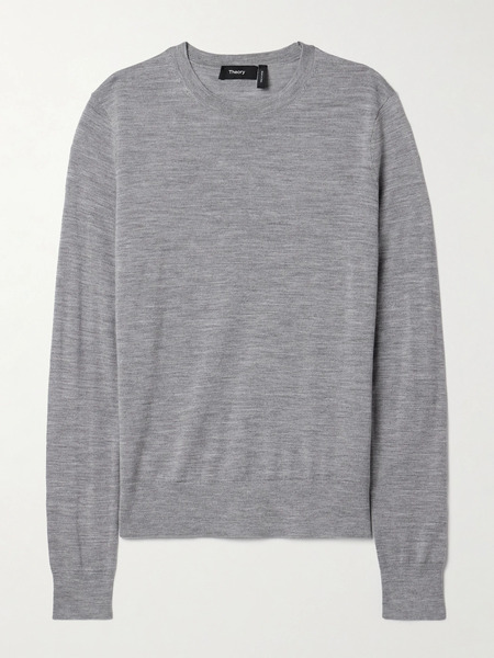  Theory - Wool-blend Sweater - Gray 