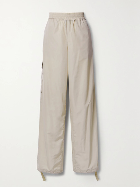  Tibi - Shell Wide-leg Pants - Beige 