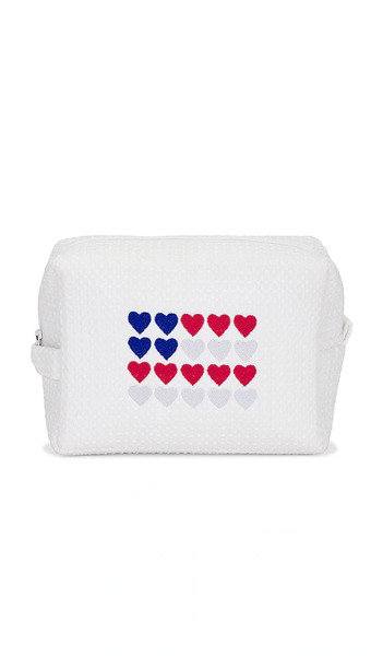  Abbode Pochette Waffle Pouch En White. 