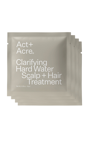  Act+acre Soin Pour Le Cuir Chevelu Clarifying Hard Water Scalp Treatment For Scalp + Hair Build-up En Beauty: Na. 