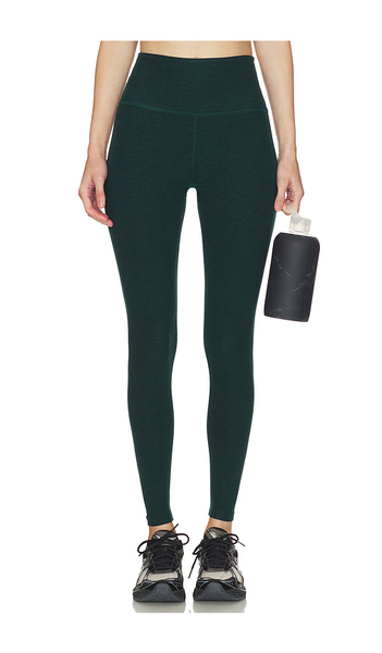  Beyond Yoga Leggings Spacedye Caught In The Midi High Waisted Legging En Green. Taille L. Also En Xl, Xs. 
