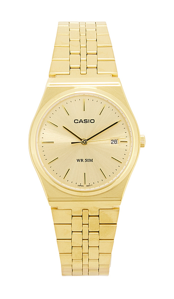 Casio Montre En Metallic Gold. 