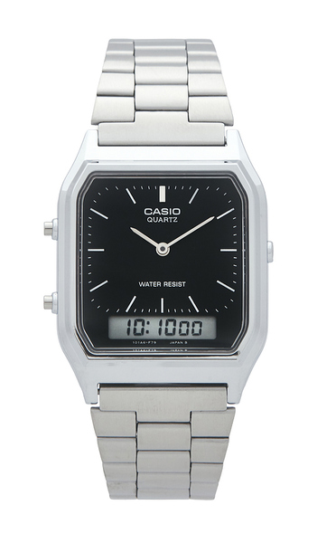  Casio Montre En Metallic Silver. 