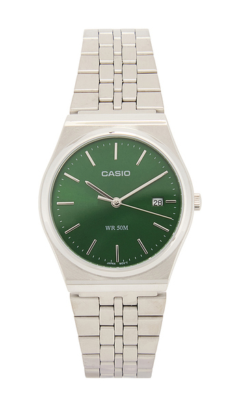  Casio Montre En Metallic Silver. 