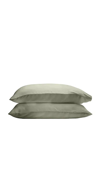  Ettitude Lot De Taies D'oreiller Cleanbamboo Sateen + Pillowcase Set En Sage. Taille Standard. Also En . 