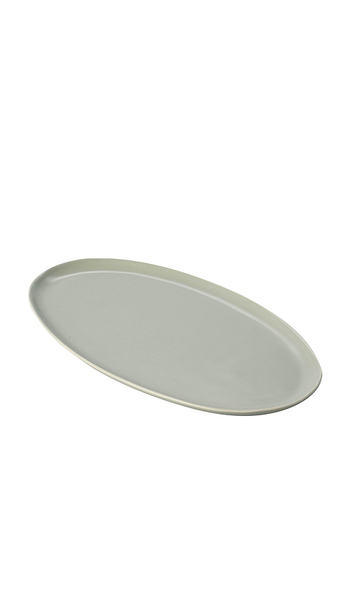  Fable Plat De Service Oval Serving Platter En Sage. 