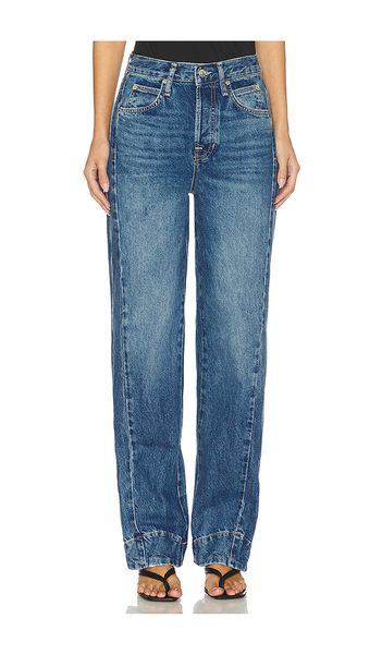 Free People X We The Free Stick Around Slim Curve In Stay For The Morning En Blue. Taille 24. Also En 25, 26, 27, 28, 31. 