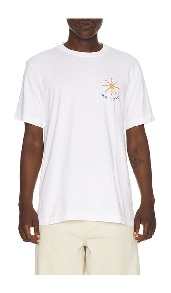  Frescobol Carioca Dinis Cotton Sol E Mar Print T-shirt En White. Taille L. Also En M, S, Xl/1x, Xxl/2x. 