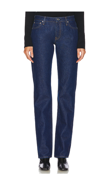  Grlfrnd Isabel Low Rise Straight Jeans En Denim-dark. Taille 24. Also En 25, 26, 27, 28, 29, 30, 31, 32. 