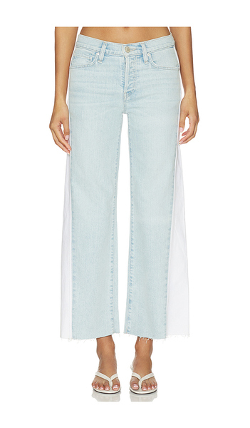  Hudson Jeans Jambes Larges Rosie En Blue,white. Taille 23. Also En 24, 25, 26, 27, 28, 29, 30, 31, 32, 33, 34. 