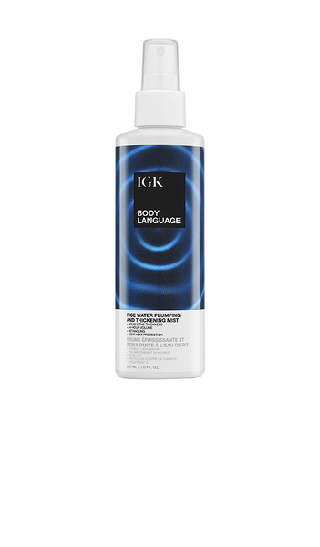  Igk Brume Repulpante Et épaississante à L’eau De Riz Body Language Body Language Rice Water Plumpling & Thickening Mist En Beauty: Na. 