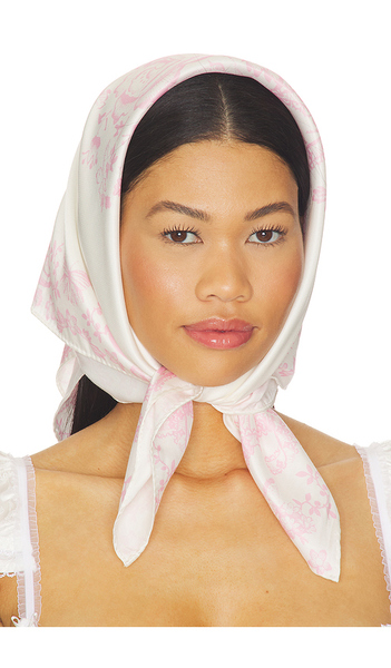  Loveshackfancy écharpe Labrina En Pink. 