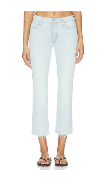  Mother The Rascal Flood Fray Jeans En Blue. Taille 23. Also En 24, 25, 26, 27, 28, 29, 31, 34. 