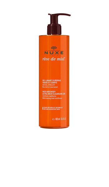  Nuxe Gel Nettoyant Reve De Miel Ultra-rich Cleansing Gel 13.5 Fl.oz.. 