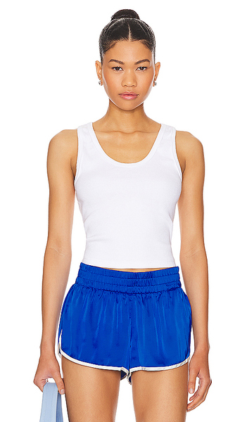  Perfectwhitetee Débardeur Compatible Avec Un Soutien-gorge Structured Rib En White. Taille L. Also En M, S, Xl, Xs. 