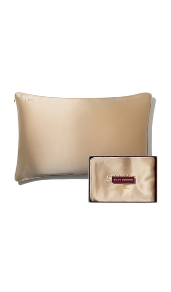  Silke London Taie D'oreiller En Pure Soie Pure Silk Pillowcase En Cream. 