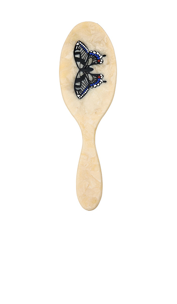  Solar Eclipse Brosse à Cheveux Queue D'hirondelle Peinte à La Main Hand-painted Swallowtail Amazing Hair Day Brush En Beauty: Na. 