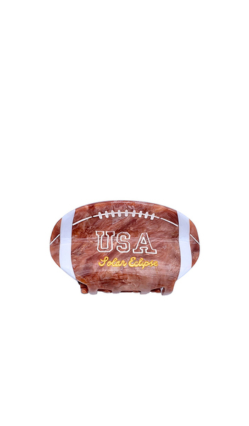  Solar Eclipse Pince Game Day Football Claw Hair Clip En Beauty: Na. 
