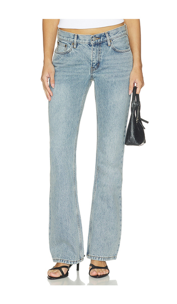  Still Here Tomorrow Low Rise Skinny Bootcut Jeans En Blue. Taille 23. Also En 24, 26, 27, 28, 29, 30, 31, 32. 