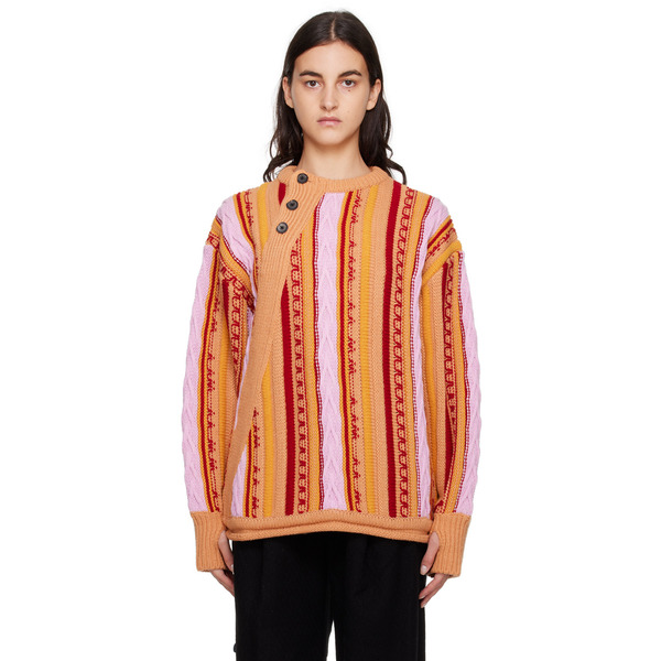  Ader Error Pull Orange à Boutons 