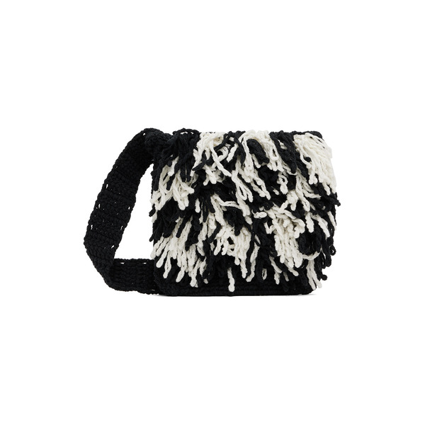  Ader Error Sac Noir à Franges 