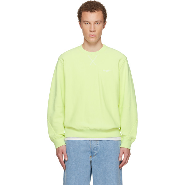  Givenchy Pull Molletonné Vert 