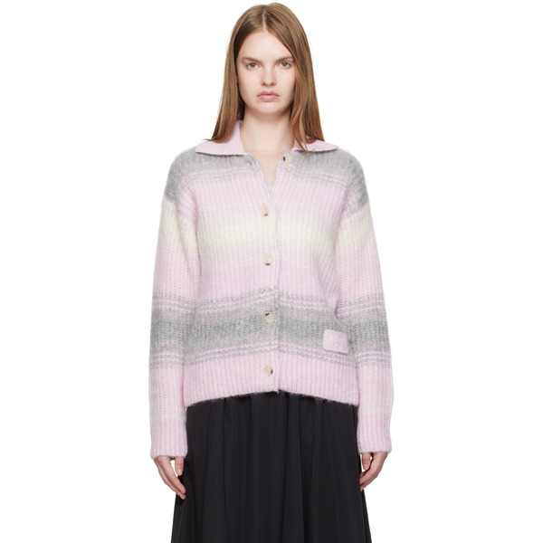  Kenzo Cardigan Rose à Rayures Speed 