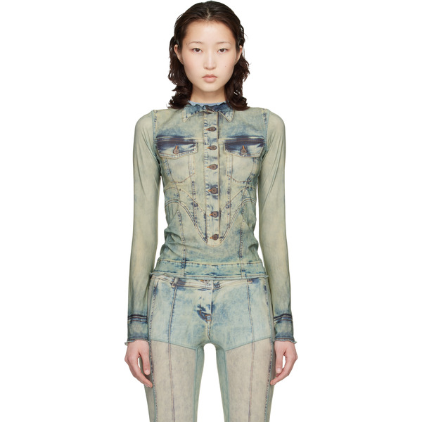  Knwls Haut Halcyon Bleu 