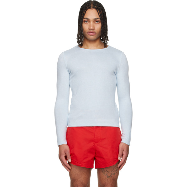  Lii Pull Ajusté Bleu 