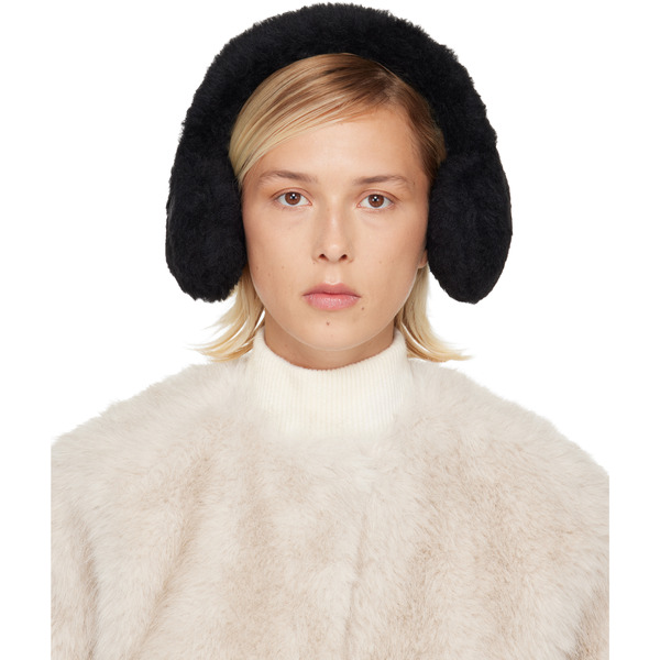  Max Mara Cache-oreilles Muffy1 Noirs 