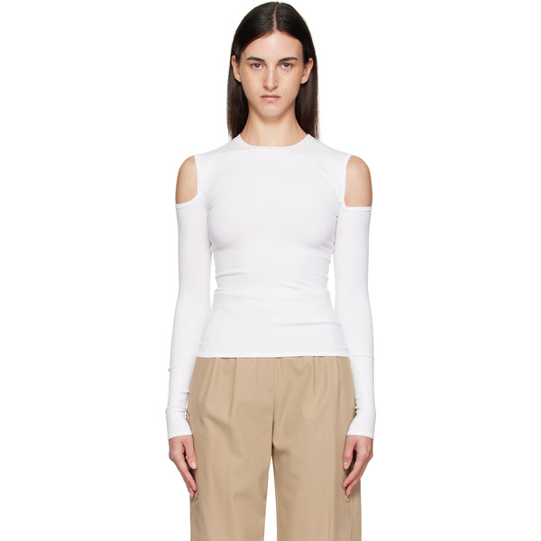  Max Mara Haut Vik Blanc 