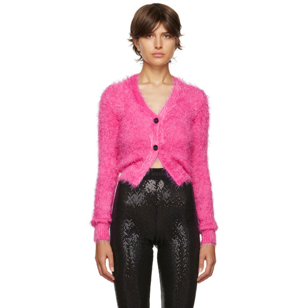  Msgm Cardigan Maglia Rose 