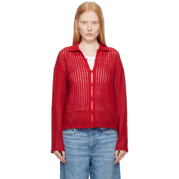  Rag & Bone Cardigan Khloe Rouge 