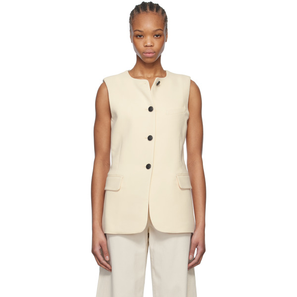  Rag & Bone Gilet Bartlet Beige 