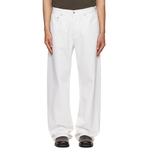  Second/layer Jean Big Papi Blanc 