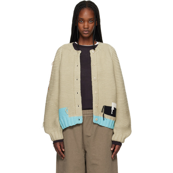  Ymc Cardigan Atomic Beige 