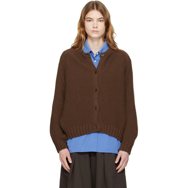 Ymc Cardigan Atomic Brun 