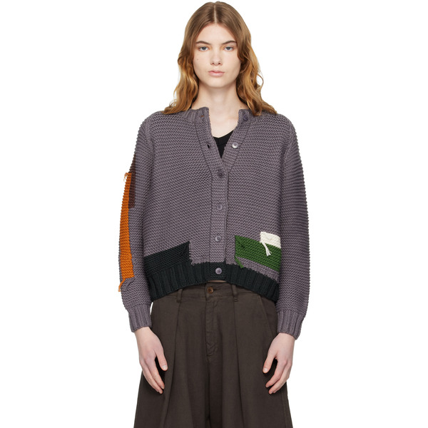  Ymc Cardigan Atomic Gris 