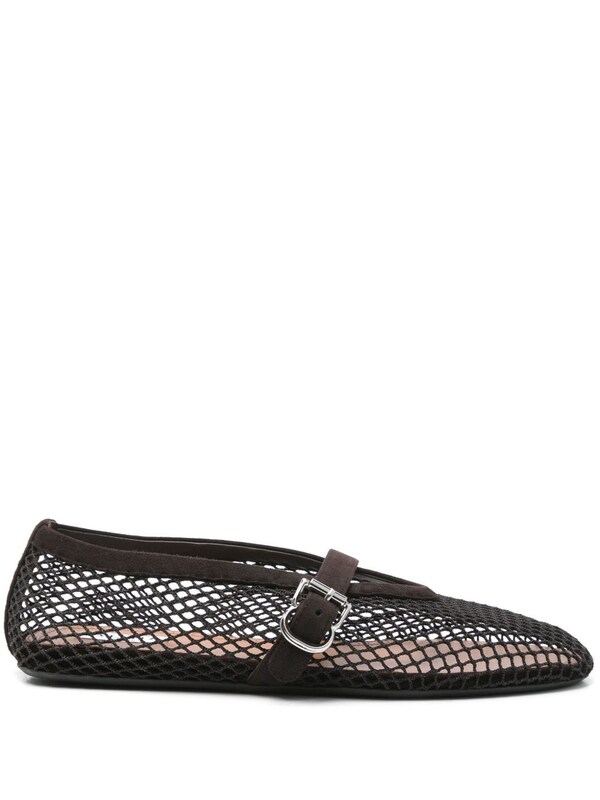  Alaïa Alaïa Fishnet Ballet Flats 