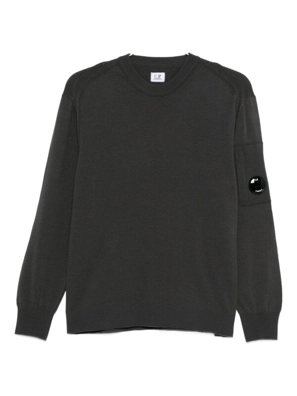  C.p. Company C.p. Company Logo Wool Crewneck Sweater 