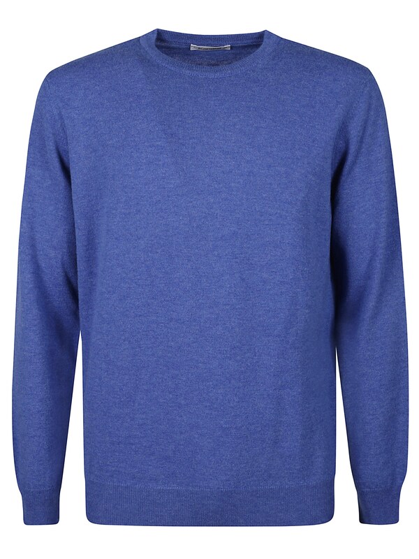  Kangra Kangra Round Neck Fine Wool Sweater 
