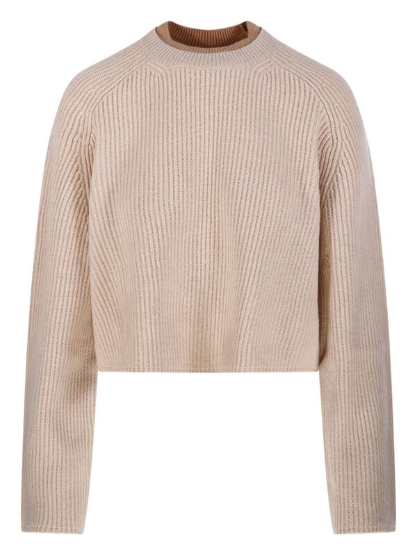  Max Mara Max Mara Crew Neck Sweater In Cashmere Wool 