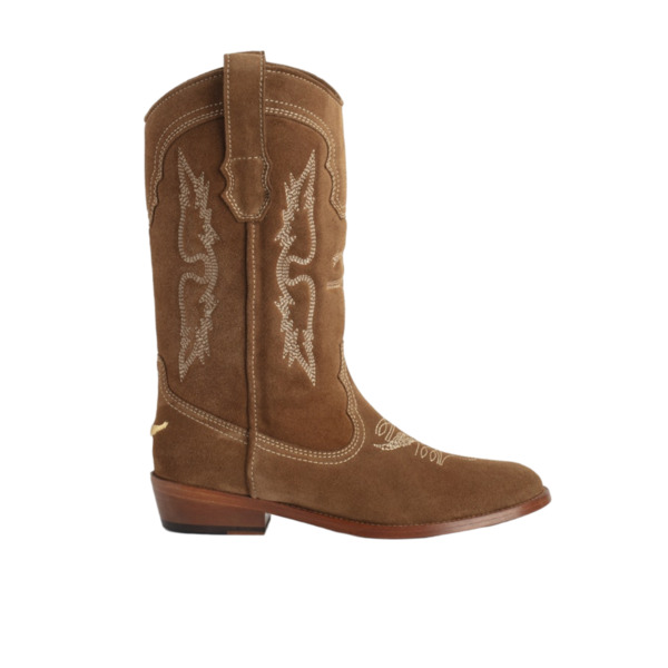  Zadig & Voltaire Bottes Tex Western Suède 