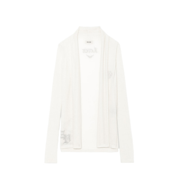  Zadig & Voltaire Cardigan Robyn 100% Cachemire 